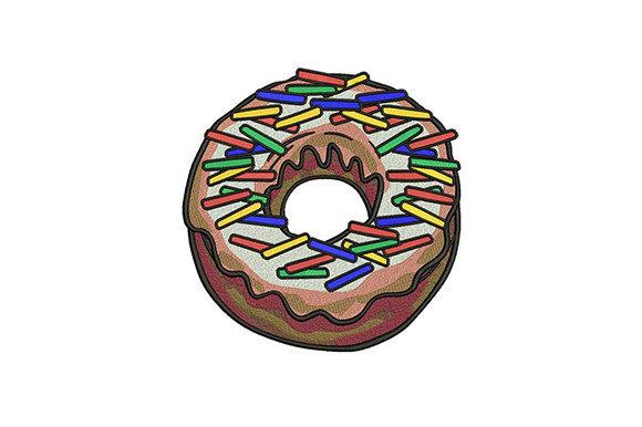 Coffee Sprinkled Donut: A Seasonal Embroidery Review