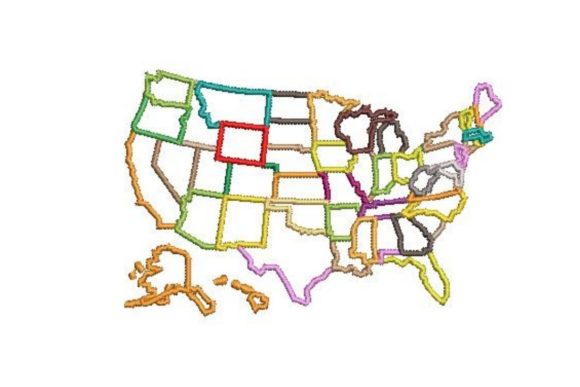 Customizable US Map: A Designer’s Stitch Review