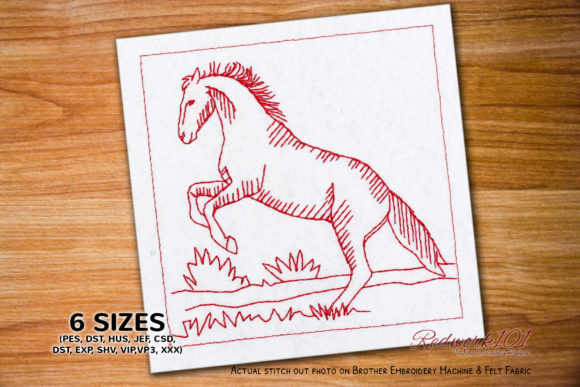 Jumping Horse Redwork: A Designer’s Review