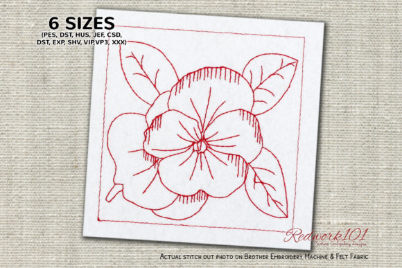 Pansy Flower Embroidery: An Etsy Seller’s Review