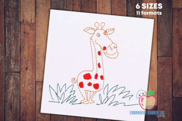 Review: Cute Baby Giraffe Quick Stitch for Etsy