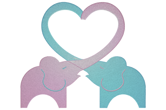 Review: Elephant Love Heart for Boutique Sweatshirts