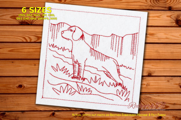 Reviewing the Beagle Dog Breed Embroidery Design